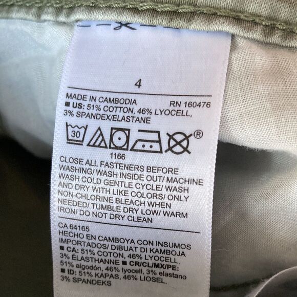 EUC Old Navy Rockstar Super Skinny High Rise Secret Slim Pockets Cameo Size 4 - Picture 8 of 8